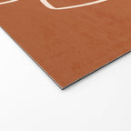 Abstract line art 15 Terracotta Welcome Mat Gallery Image 2