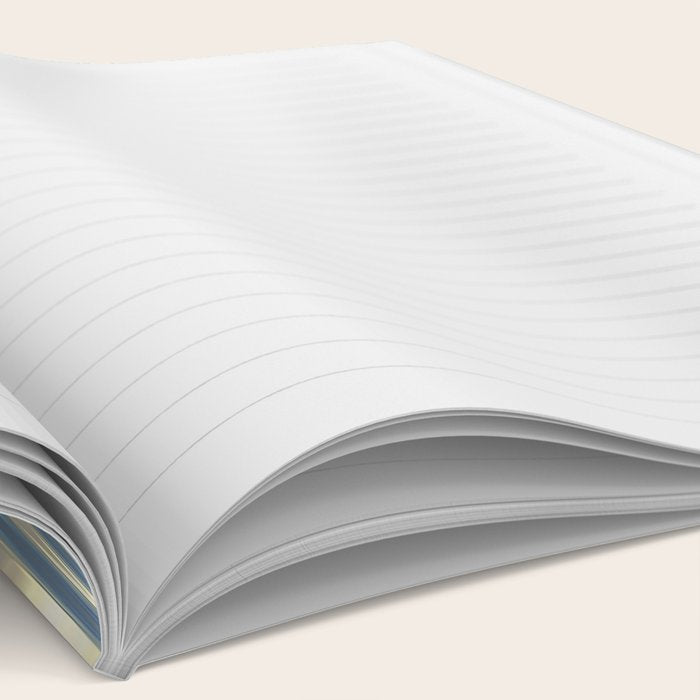 Striped Abstract Glass Relection Notebook Gallery Image 2