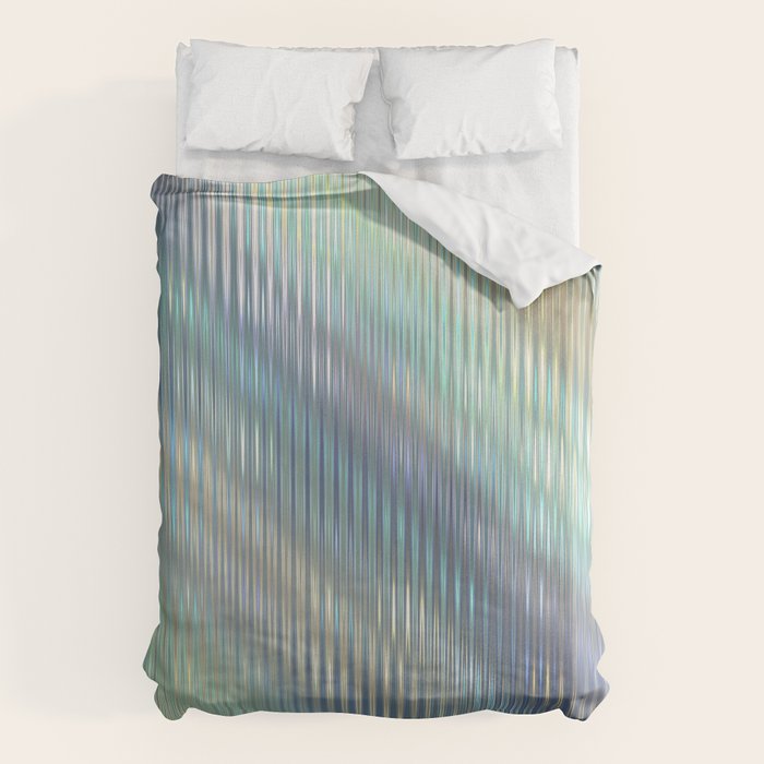 Striped Abstract Glass Relection Duvet Cover Gallery Image 1