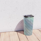 Striped Abstract Glass Relection Travel Mug Gallery Image 4