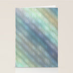 Striped Abstract Glass Relection Stationery Card Gallery Image 2