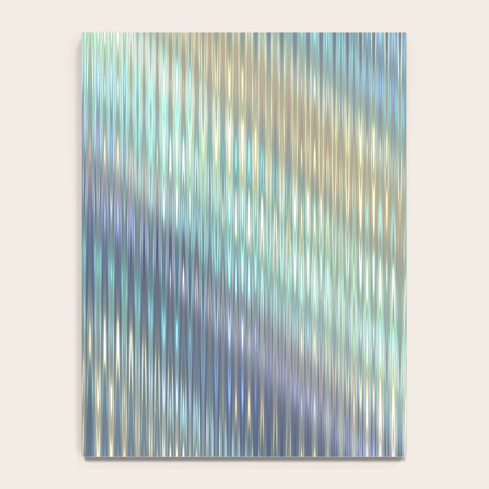 Striped Abstract Glass Relection Notebook Gallery Image 4