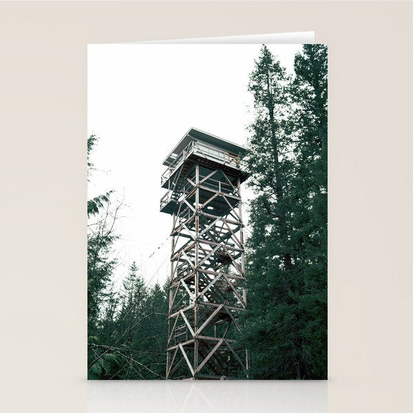 Fire Lookout II Stationery Card Gallery Image 2