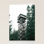 Fire Lookout II Stationery Card Gallery Image 2