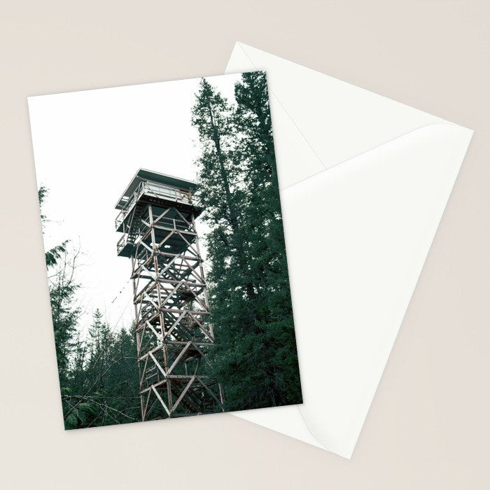 Fire Lookout II Stationery Card Gallery Image 2