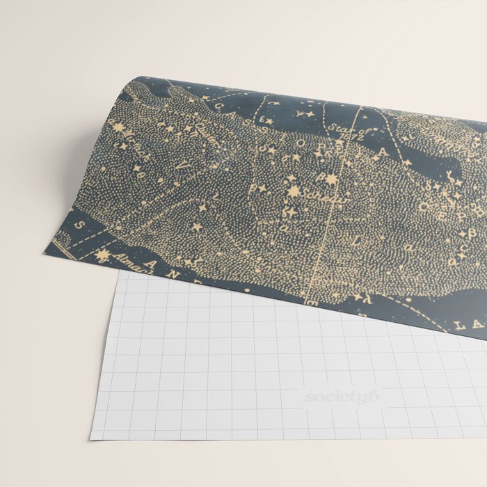 Vintage Astronomical Charts - Stars and Constellations Wrapping Paper Gallery Image 2