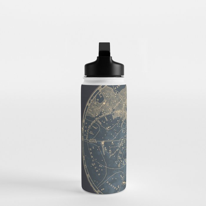 Vintage Astronomical Charts - Stars and Constellations Water Bottle Gallery Image 3