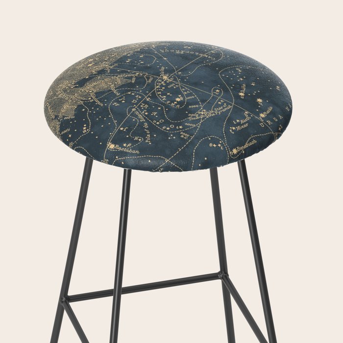 Vintage Astronomical Charts - Stars and Constellations Stool Gallery Image 2