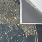 Vintage Astronomical Charts - Stars and Constellations Wall Tapestry Gallery Image 3