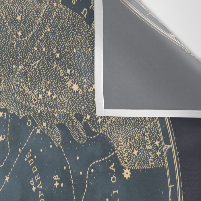 Vintage Astronomical Charts - Stars and Constellations Wall Tapestry Gallery Image 3