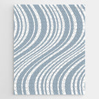 Wavy Stripes XXXVI - Natural Blue  Jigsaw Puzzle Gallery Image 1