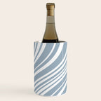 Wavy Stripes XXXVI - Natural Blue  Wine Chiller Gallery Image 2