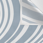 Wavy Stripes XXXVI - Natural Blue  Wall Tapestry Gallery Image 3
