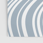 Wavy Stripes XXXVI - Natural Blue  Poster Gallery Image 3