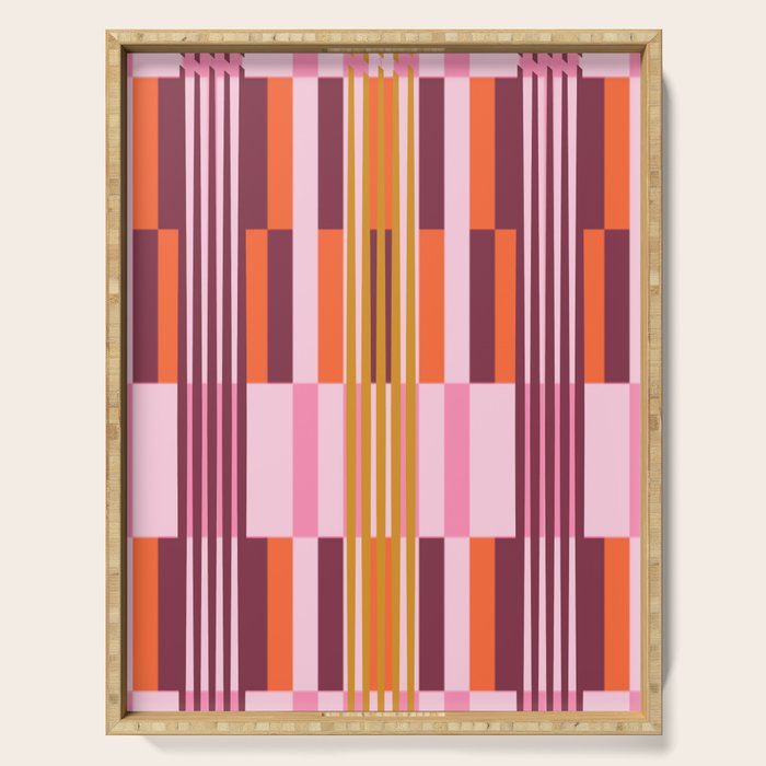 Striped Joy Serving Tray Gallery Image 1
