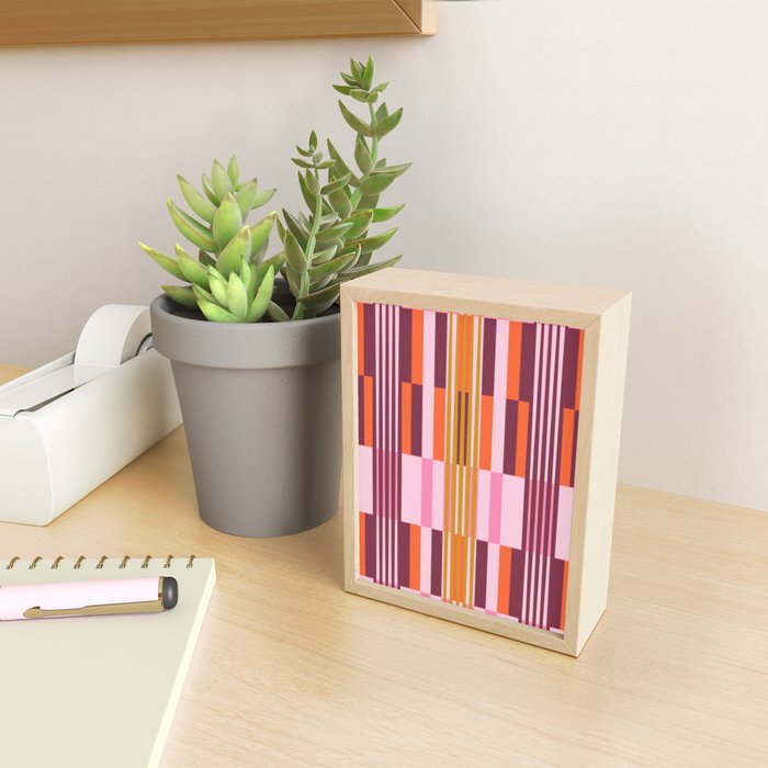 Striped Joy Mini Art Print Gallery Image 2