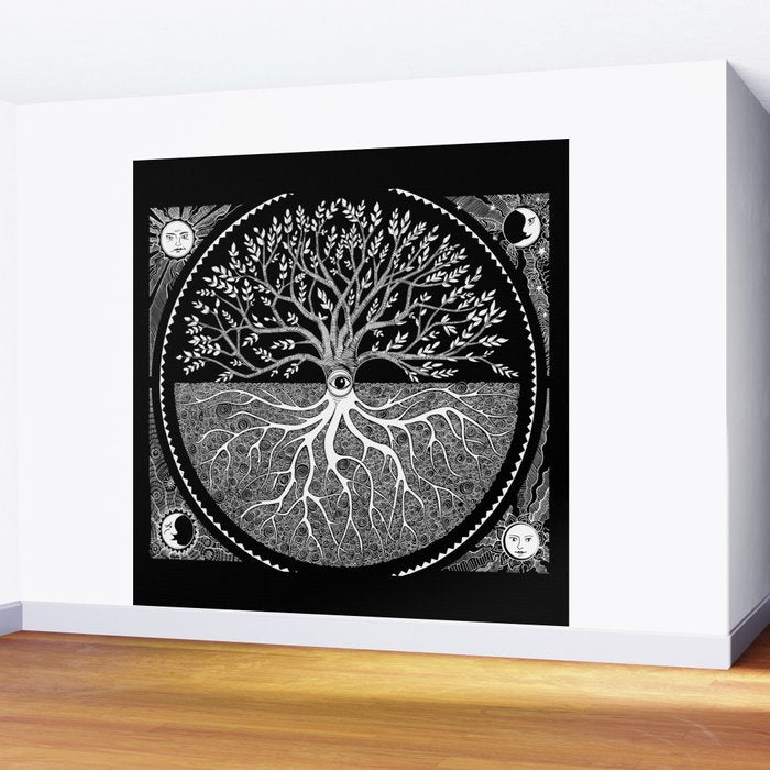 Druid Tree of Life Wall Mural Gallery Image 2