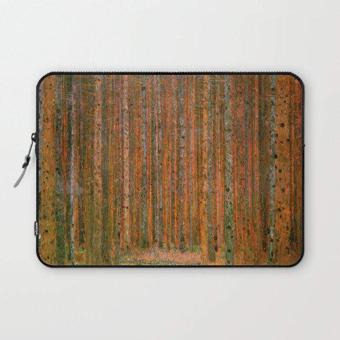 Gustav Klimt "Fir Forest" Laptop Sleeve Gallery Image 1