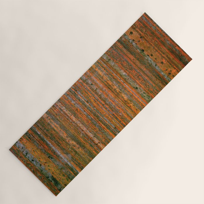 Gustav Klimt "Fir Forest" Yoga Mat Gallery Image 1