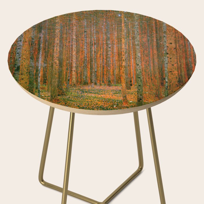 Gustav Klimt "Fir Forest" Side Table Gallery Image 2