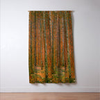 Gustav Klimt "Fir Forest" Window Curtain Gallery Image 3
