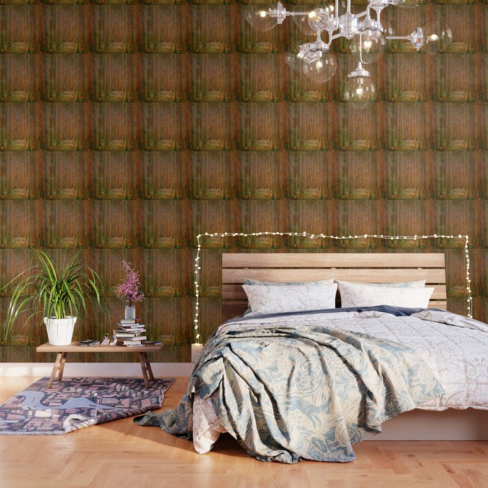 Gustav Klimt "Fir Forest" Wallpaper Gallery Image 3