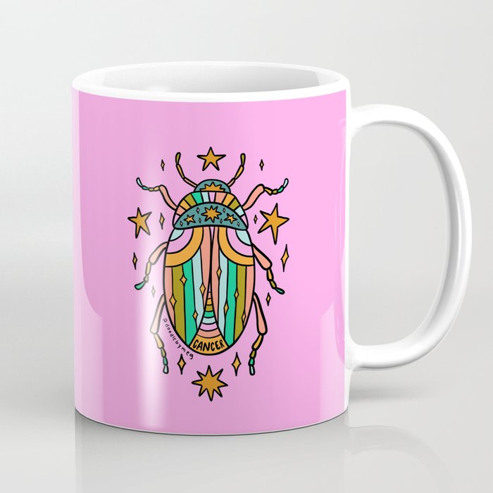 Cancer Beetle Coffee Mug Gallery Image 1