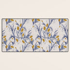 FRENCH LINEN THISTLE Desk Mat Gallery Image 3