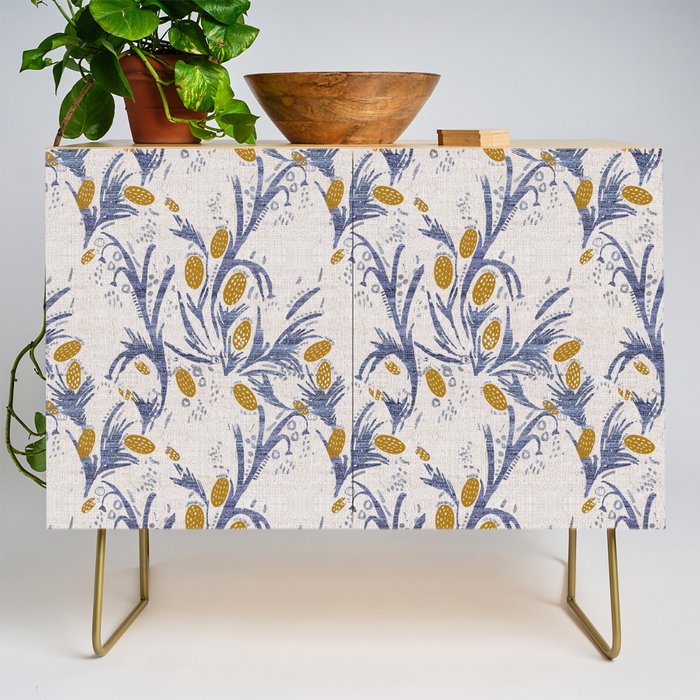 FRENCH LINEN THISTLE Credenza Gallery Image 1