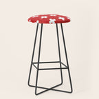 Swiss Cross Red Stool Gallery Image 1