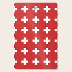Swiss Cross Red Cutting Board Gallery Image 1