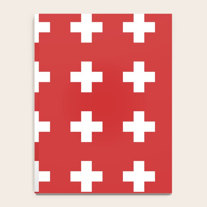 Swiss Cross Red Notebook Gallery Image 4
