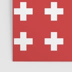 Swiss Cross Red Poster Gallery Image 3