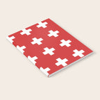 Swiss Cross Red Notebook Gallery Image 2