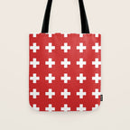Swiss Cross Red Tote Bag Gallery Image 1