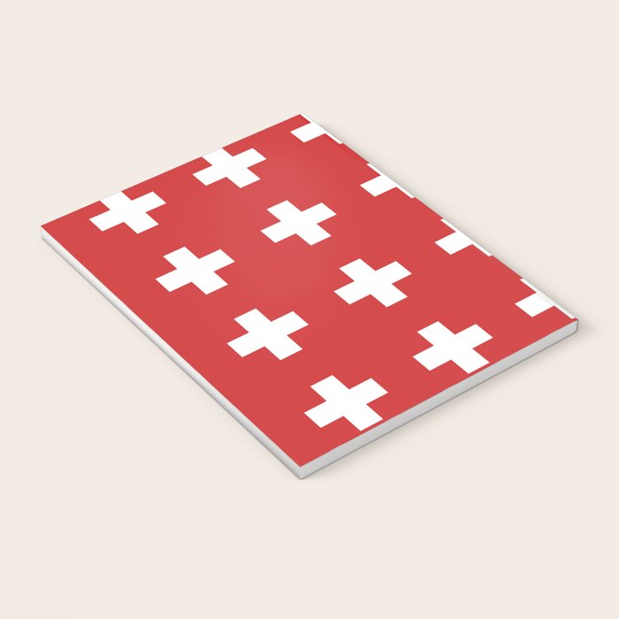 Swiss Cross Red Notebook Gallery Image 3