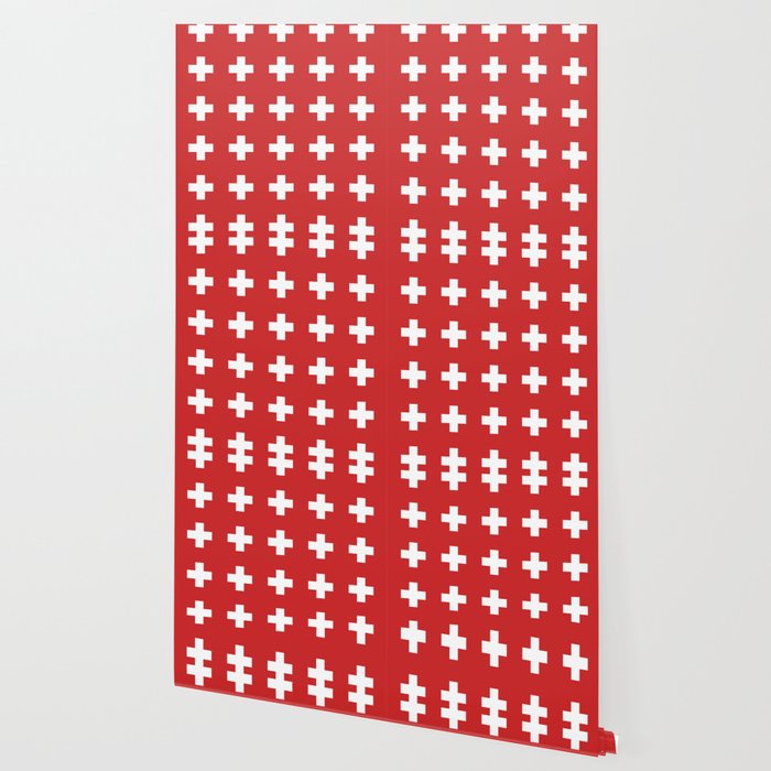 Swiss Cross Red Wallpaper Gallery Image 2