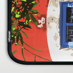 Intentful Living | Summer Architecture Travel Positivity | Optimism Good Vibes Bohemian House Door Laptop Sleeve Gallery Image 3
