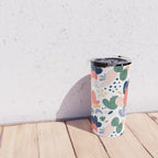 Abstract organic nature art pattern Travel Mug Gallery Image 4