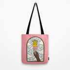 Pisces Ice cream Tote Bag Gallery Image 2