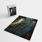 Metallic Jellyfish Jigsaw Puzzle Gallery Image 2