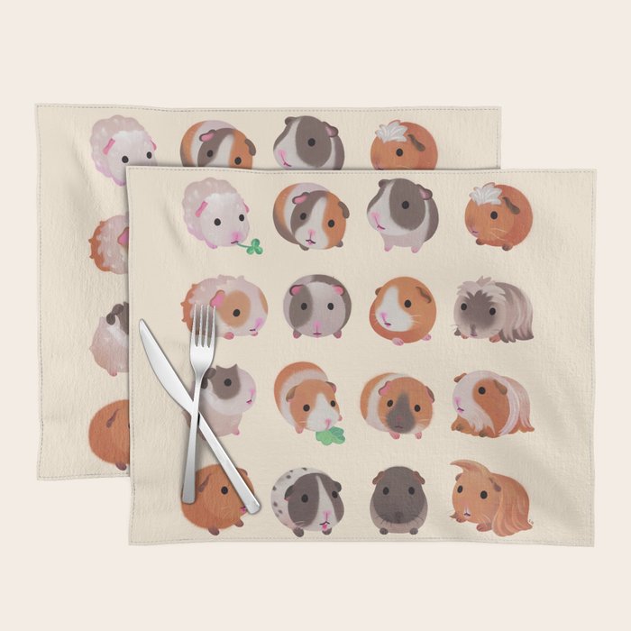 Guinea pig day Placemat Gallery Image 1