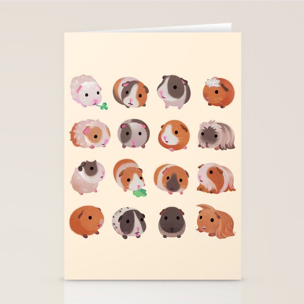 Guinea pig day Stationery Card Gallery Image 1