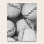 Baseballs Black & White Graphic Illustration Design Notebook Gallery Image 4