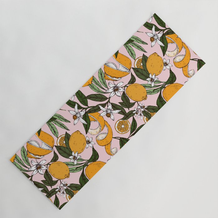Succulent sweets oranges Yoga Mat Gallery Image 1