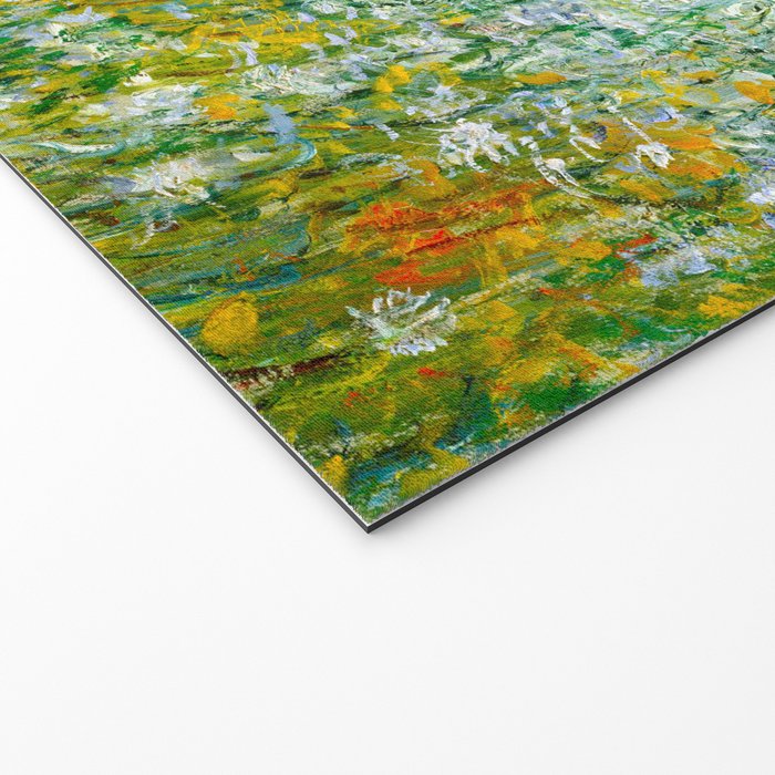 IÌle aux Fleurs near VeÌtheuil (1880) by Claude Monet Welcome Mat Gallery Image 2