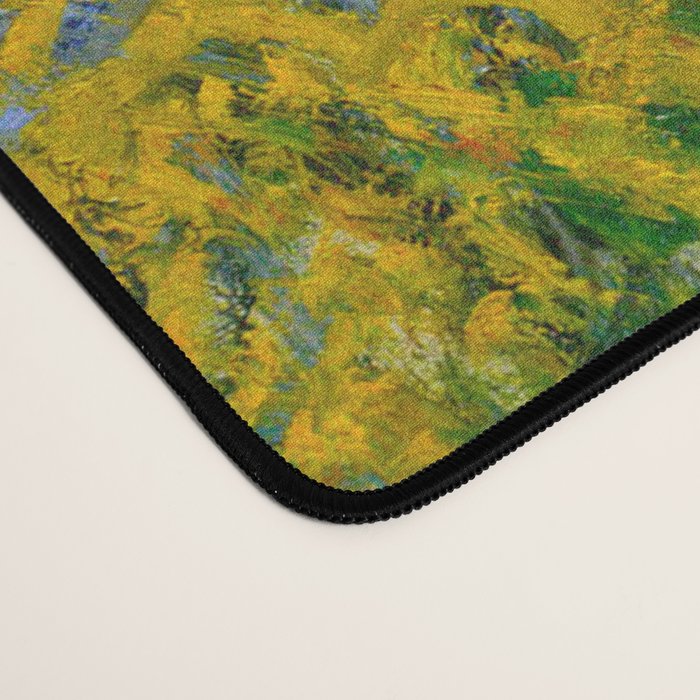 IÌle aux Fleurs near VeÌtheuil (1880) by Claude Monet Desk Mat Gallery Image 4