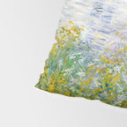 IÌle aux Fleurs near VeÌtheuil (1880) by Claude Monet Pillow Sham Gallery Image 4