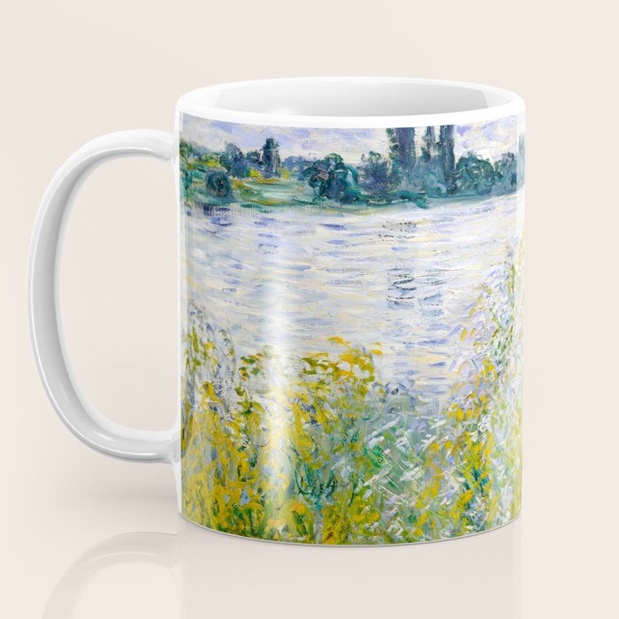 IÌle aux Fleurs near VeÌtheuil (1880) by Claude Monet Coffee Mug Gallery Image 3