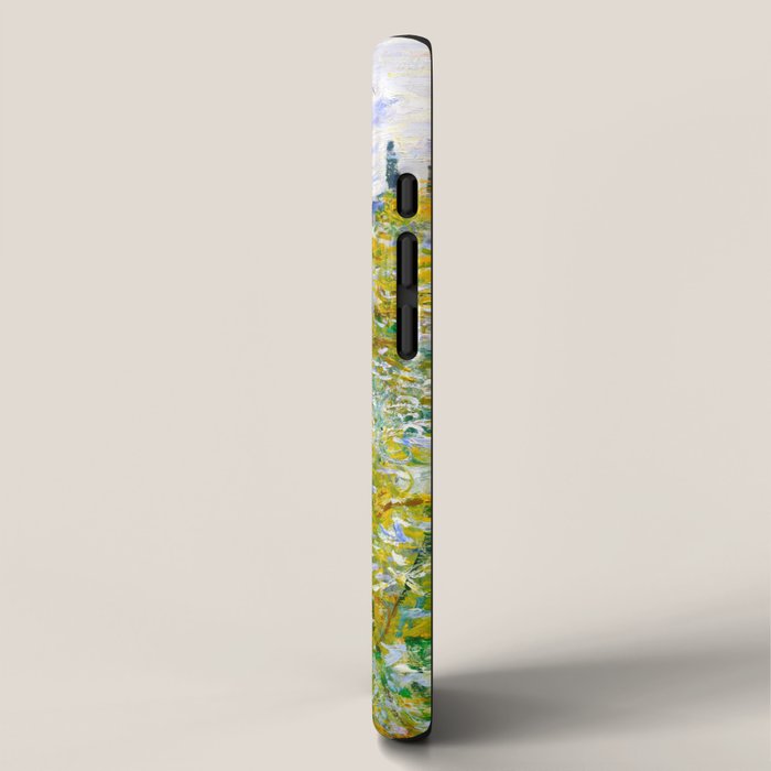 IÌle aux Fleurs near VeÌtheuil (1880) by Claude Monet iPhone Case Gallery Image 2